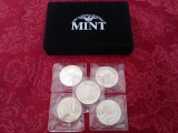 Set of (5) Silver Statue of Libery Centennial Coin - 1886 to 1996 -100th Anniversary Coin - Gift of
