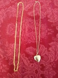 (2) 14K Gold Chains - 14