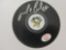 Mario Lemieux Pittsburgh Penguins signed autographed hockey puck PAAS Coa