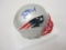 Tom Brady New England Patriots signed autographed mini helmet Certified Coa