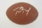 Tom Brady New England Patriots signed autographed mini football Certified Coa