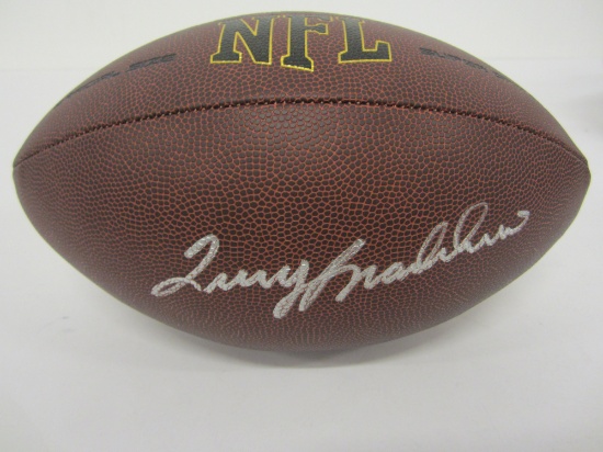 Terry Bradshaw Pittsburgh Steelers signed autographed football Certified Coa