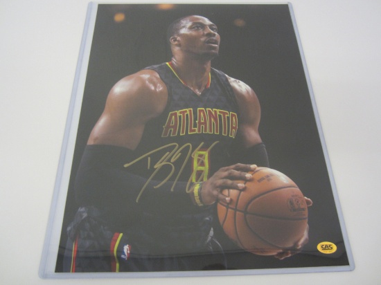 Dwight Howard Atlanta Hawks signed autographed 11x14 photo CAS COA