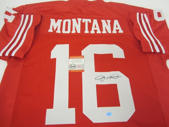 Joe Montana San Francisco 49ers signed autographed jersey Certified Coa