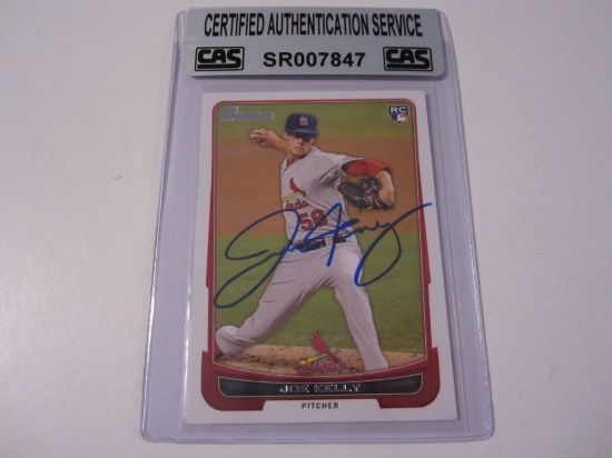 Joe Kelly St. Louis Cardinals signed autographed card CAS COA