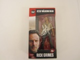 Rick Grimes Walking Dead signed autographed figure Certified Coa