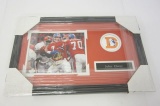 John Elway Denver Broncos signed autographed framed 8x10 photo JSA Holo Coa