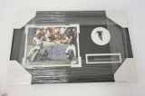 Deion Sanders Atlanta Falcons signed autographed framed 8x10 photo JSA Holo Coa