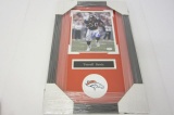 Terrell Davis Denver Broncos signed autographed framed 8x10 photo JSA Holo Coa