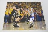 Stephen Curry, Kevin Love NBA signed autographed 8x10 photo PAAS Coa
