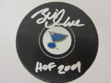 Brett Hull St. Louis Blues signed autographed hockey puck Certified Coa