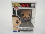 Chris Weidman UFC signed autographed figure CAS COA