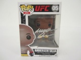 Anderson Silva UFC signed autographed figure CAS COA