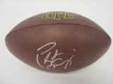 Peyton Manning Denver Broncos signed autographed football Certified Coa