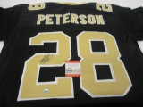 Adrian Peterson New Orleans Saints signed autographed jersey Certified Coa