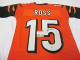 John Ross Cincinnati Bengals signed autographed jersey Certified Coa