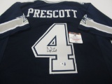 Dak Prescott Dallas Cowboys signed autographed jersey Global Coa