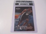 Tim Duncan San Antonio Spurs signed autographed card CAS COA