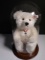 Steiff Articulated Bear with Swarovski starburst shaped crystal ornament, 2005.