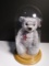 Steiff Articulated Bear with Swarovski star & flower shaped crystal ornament