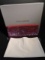 Keep Daniel Swarovski, Deep red lambskin clutch with swarovski crystals.