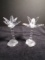 Pair of Swarovski crystal Palm Trees.