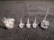 Collection of 5 Swarovski crystal Mice.
