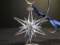 Swarovski crystal star Christmas Ornament, 2005  Limited Edition.