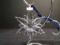 Swarovski crystal snowflake Christmas Ornament, 2006 Limited Edition.