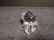 Swarovski crystal Hermit Crab. Hand signed by the artist Heinz Tabertshofer.