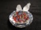 Swarovski crystal Bird Bath. Part of the 