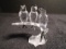 Swarovski crystal Swallows. Part of the 