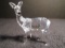 Swarovski crystal Doe & Fawn.