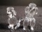 Pair of Swarovski Poodles.