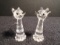 Pair of Swarovski crystal Large Cat's.