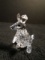 Swarovski crystal Mother Kangaroo with Baby.