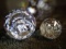 Pair of Swarovski crystal Paperweights. 