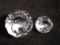 Pair of Swarovski crystal Paperweights. 