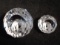 Pair of Swarovski crystal Paperweights. 