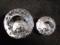 Pair of Swarovski crystal Paperweights. 
