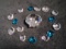 Collection of Swarovski Crystal Scallop Shells. Member Exclusive.