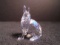 Swarovski crystal Artic Hare, 2011 event piece