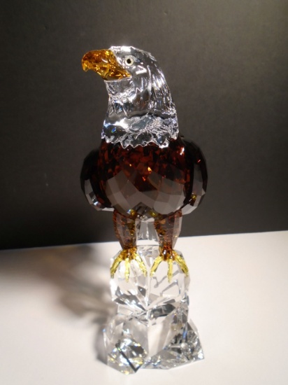 "The Bald Eagle"  Swarovski crystal. Limited edition # 2444/10,000.