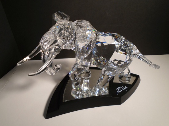 "Elephant" Swarovski crystal. Limited Designer Edition # 4450/10,000