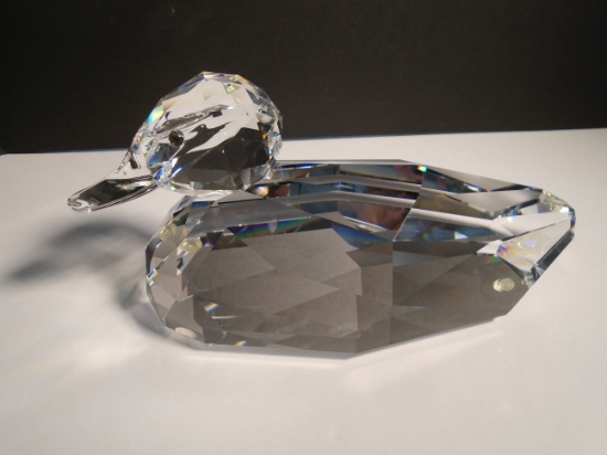 "Giant Mallard (Duck)" variation 1 Swarovski crystal.