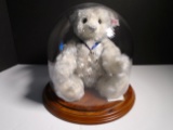 Steiff Articulated Bear with Swarovski snowflake shaped crystal ornament, 2008