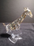 Swarovski crystal Giraffe.