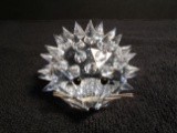 Swarovski crystal King Hedgehog.