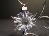 Swarovski crystal star Christmas Ornament, 2002 Limited Edition.