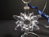 Swarovski crystal snowflake Christmas Ornament, 1998 Limited Edition.